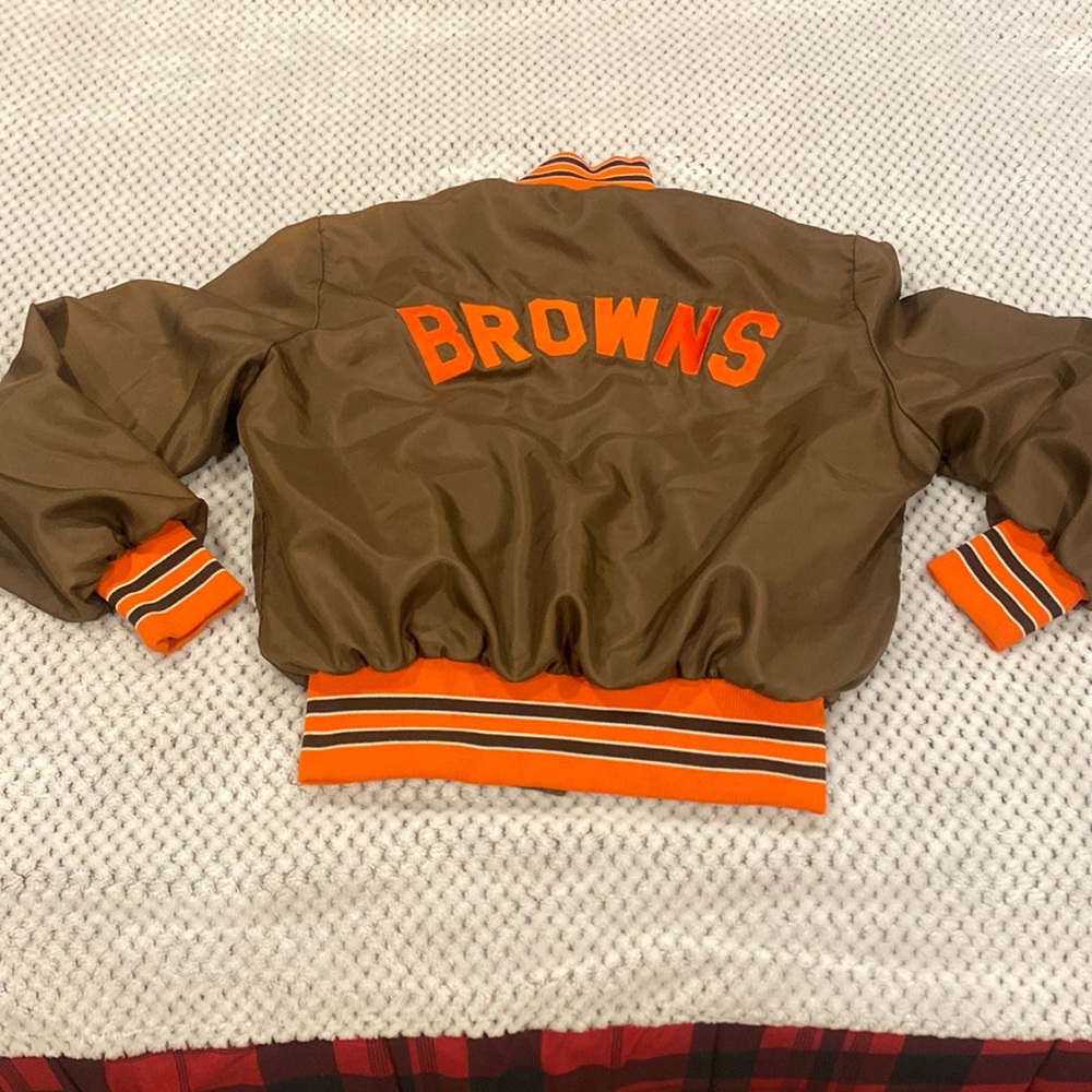 Vintage Browns satin jacket